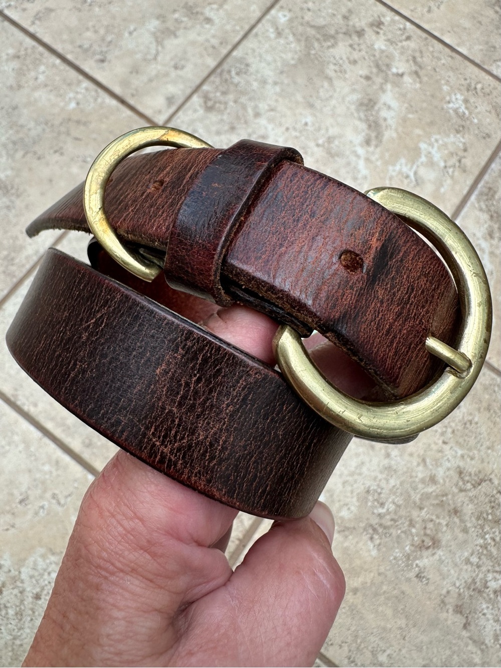 Amiee Lynn Leather Belt S